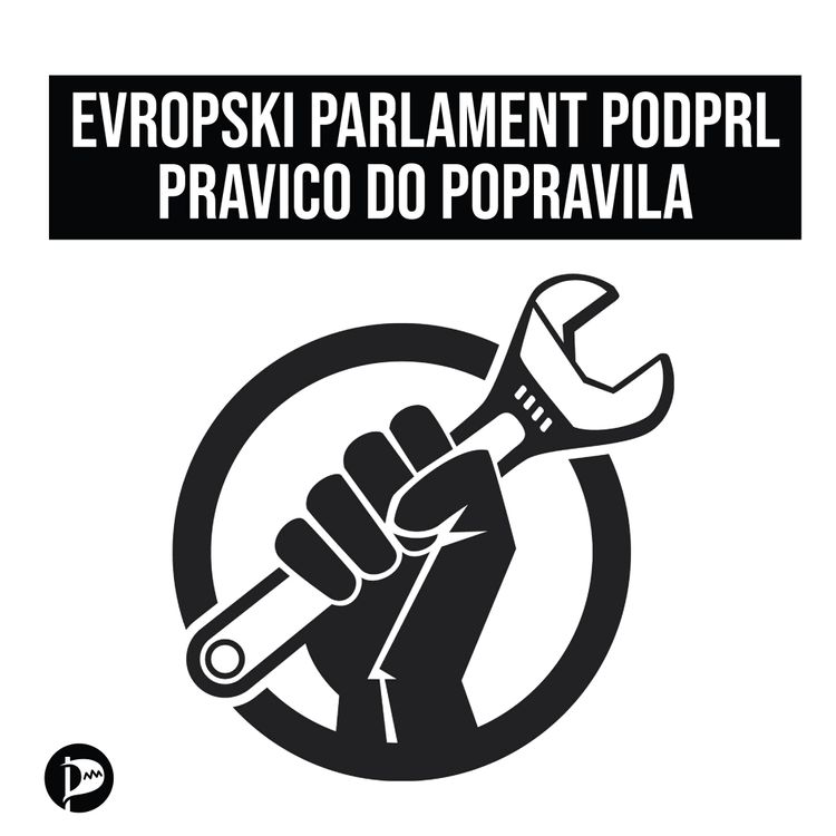 Evropski parlament podprl pravico do popravila