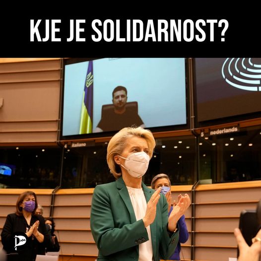 Manjko evropske solidarnosti