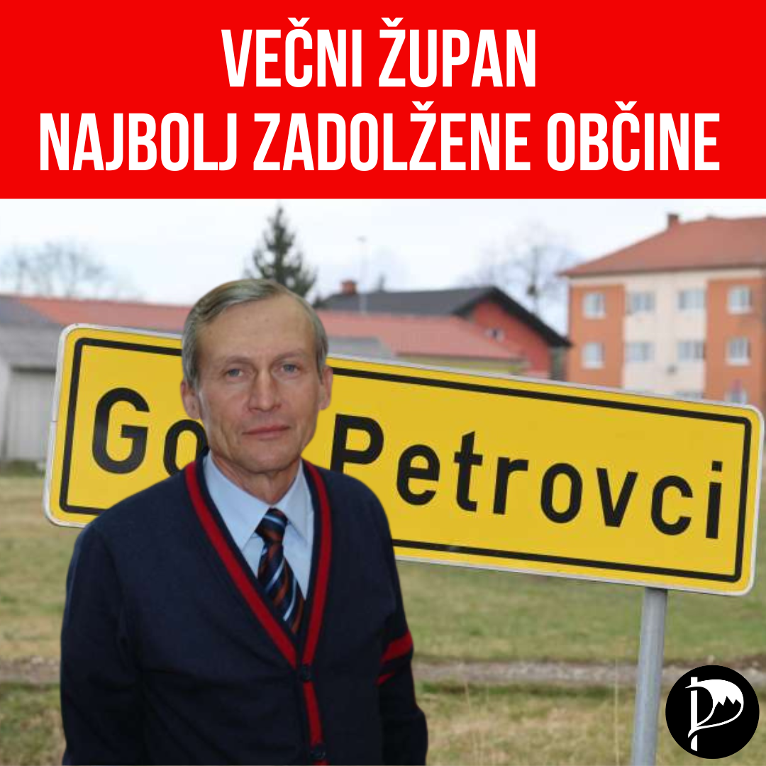 Večni župan najbolj zadolžene občine