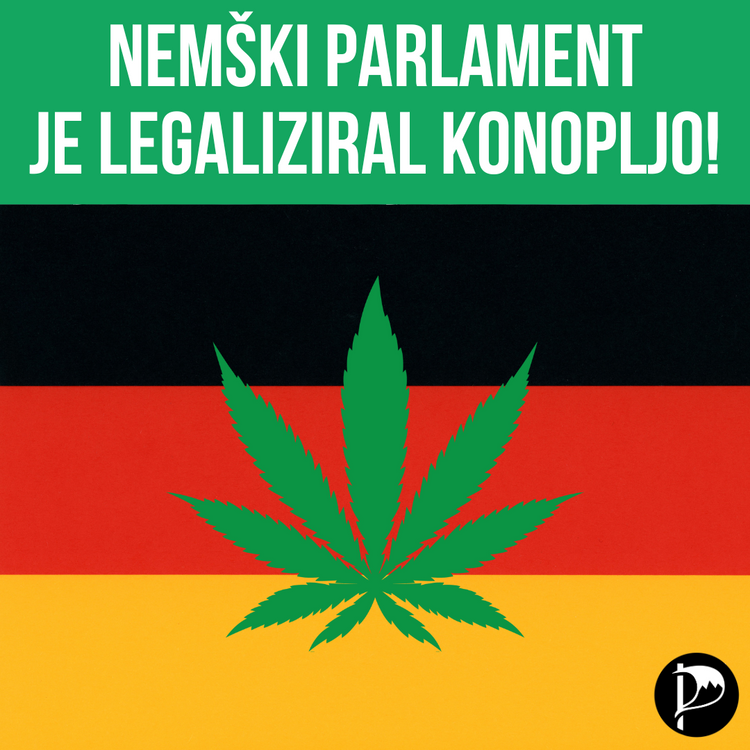 Nemški parlament je sprejel zakon, ki legalizira konopljo.
