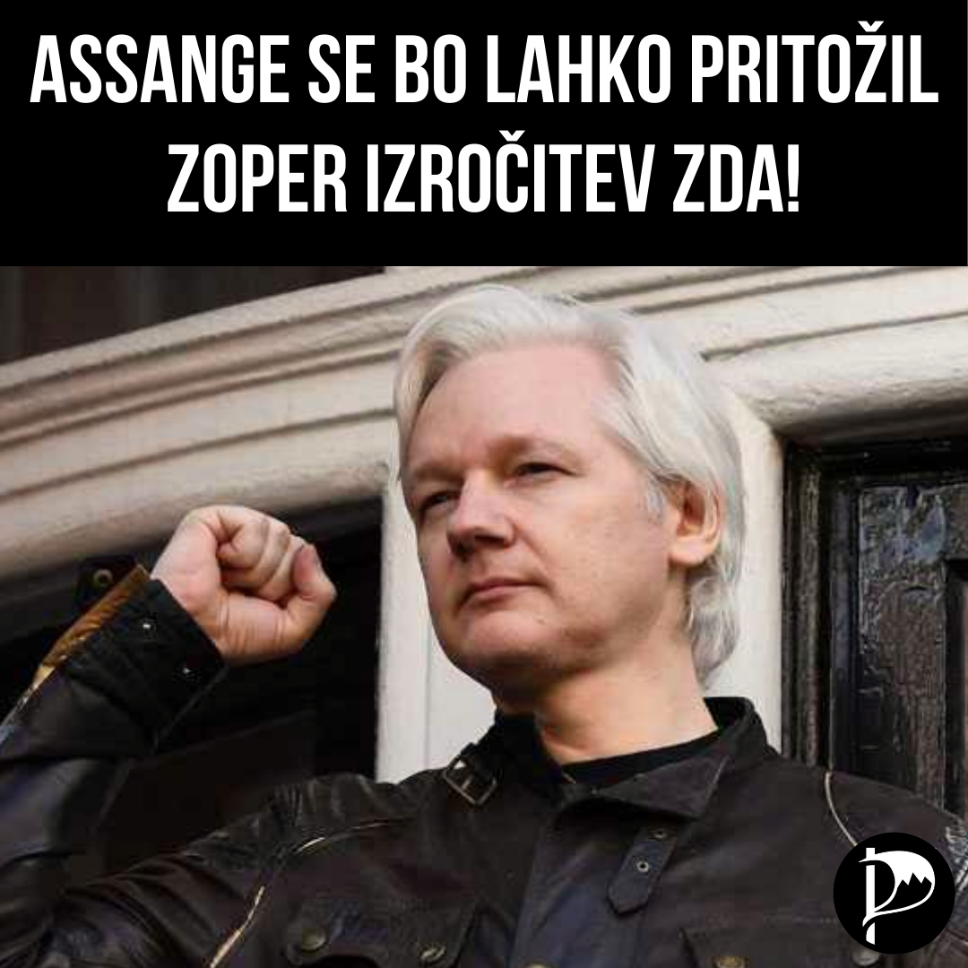 Julian Assange se bo lahko pritožil zoper izročitev ZDA