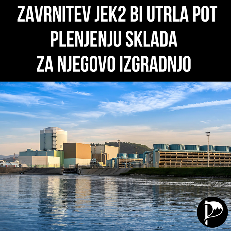 Zavrnitev JEK2 na referendumu bi utrla pot plenjenju sklada za njegovo izgradnjo