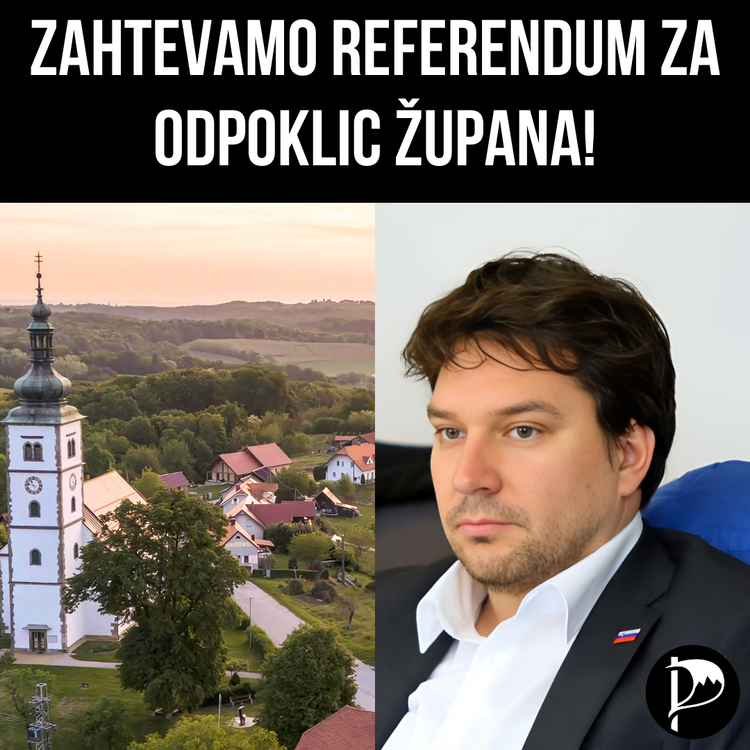 Zahtevamo referendum za odpoklic župana