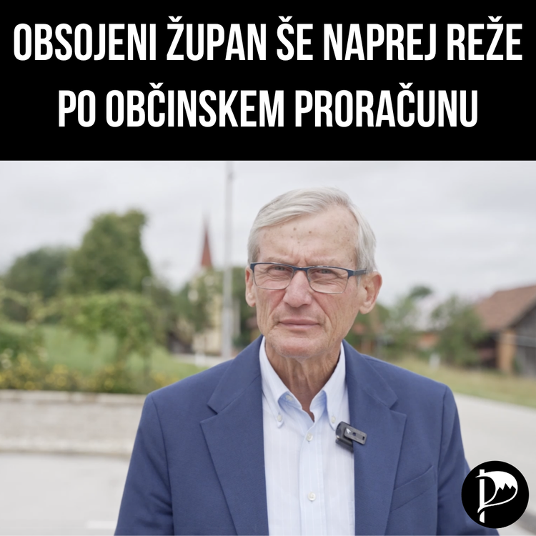 Pravnomočno obsojeni župan še naprej posega v občinski proračun