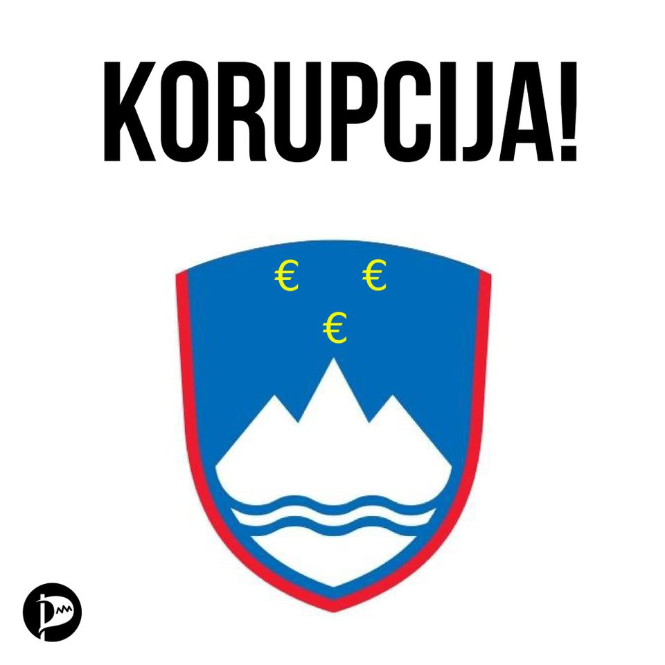 Padec Slovenije na indeksu korupcije