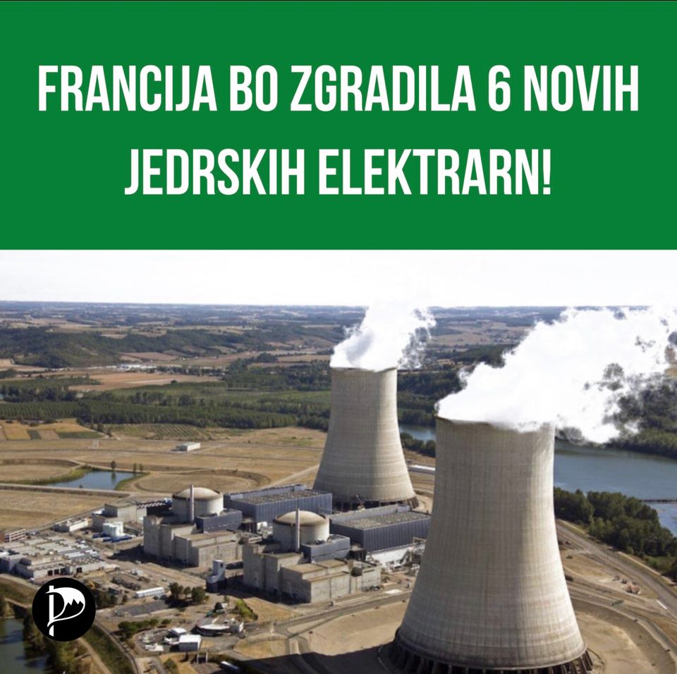 Francija bo zgradila šest novih jedrskih elektrarn