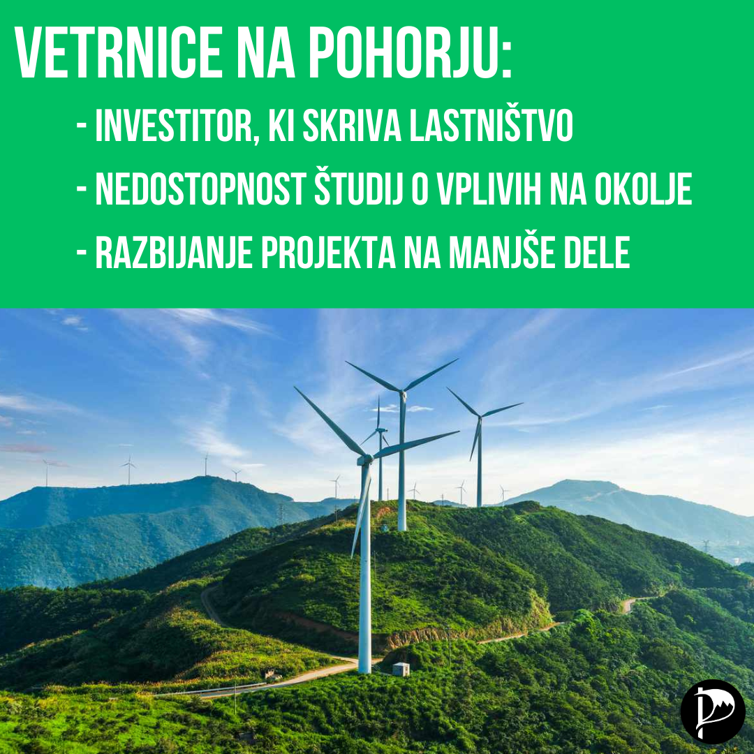 Projekt gradnje Vetrnega parka Slovenska Bistrica prepreden z anomalijami