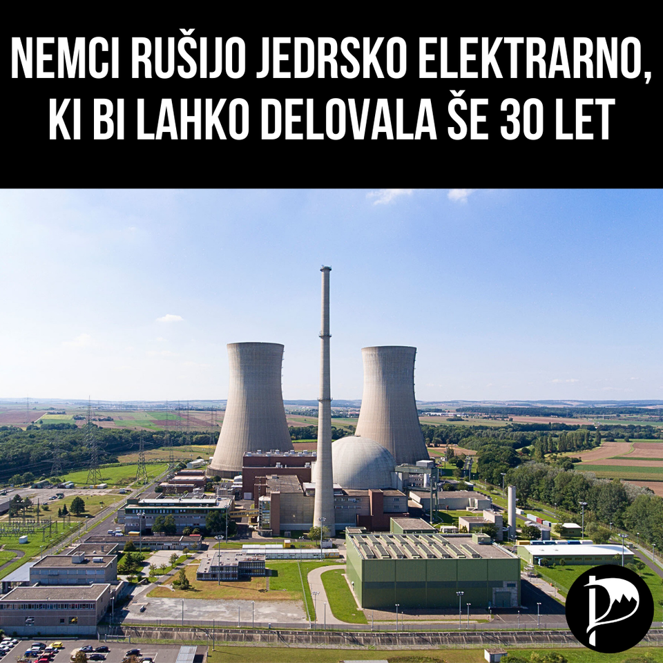 Nemci rušijo jedrsko elektrarno,
ki bi lahko delovala še 30 let