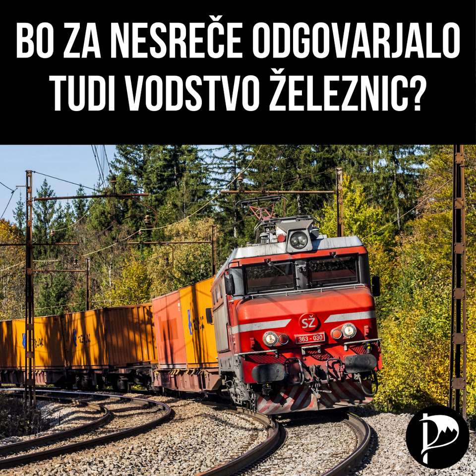 Bo za železniške nesreče v letu 2023 odgovarjalo tudi vodstvo železnic?