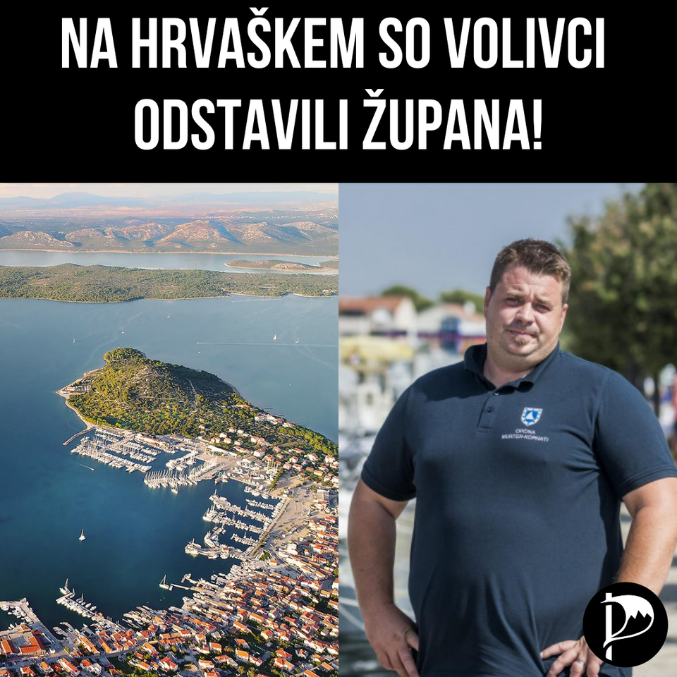 Na Hrvaškem lahko volivci odstavijo župana, v Sloveniji (še) ne