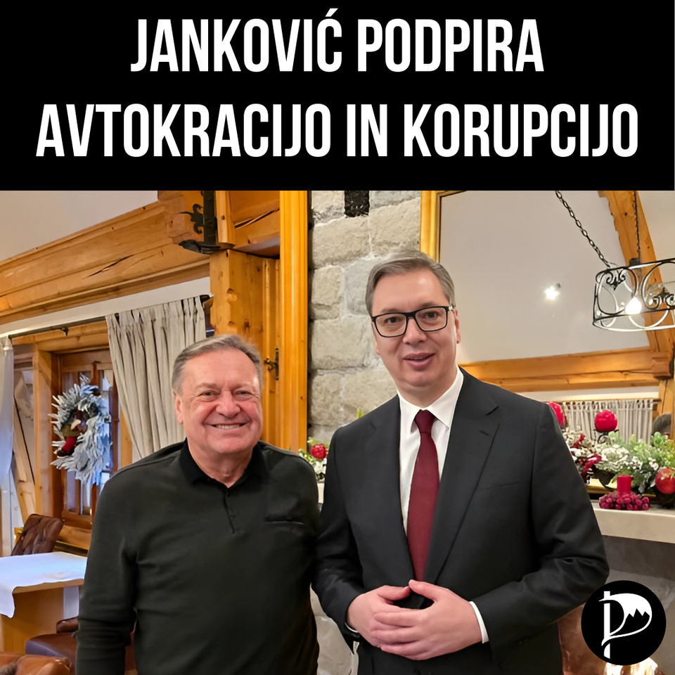 Janković podpira avtokracijo in korupcijo