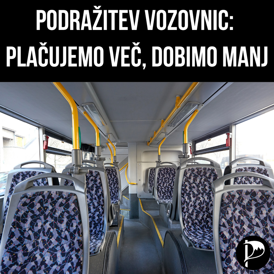 Dvig cen javnega prevoza: bomo za manj plačevali več?