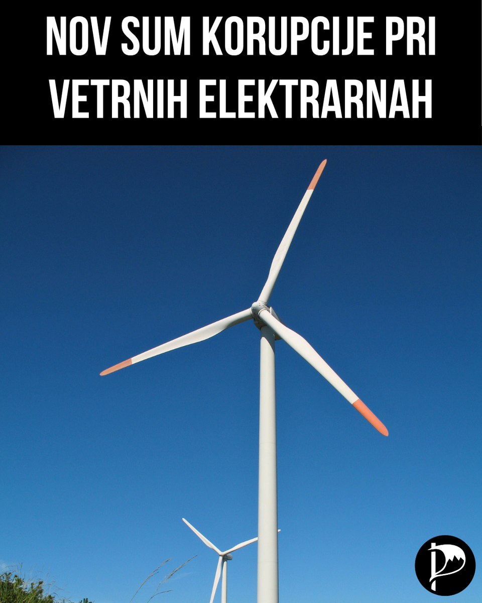 Nov sum zlorab in korupcije, povezan z vetrnimi elektrarnami