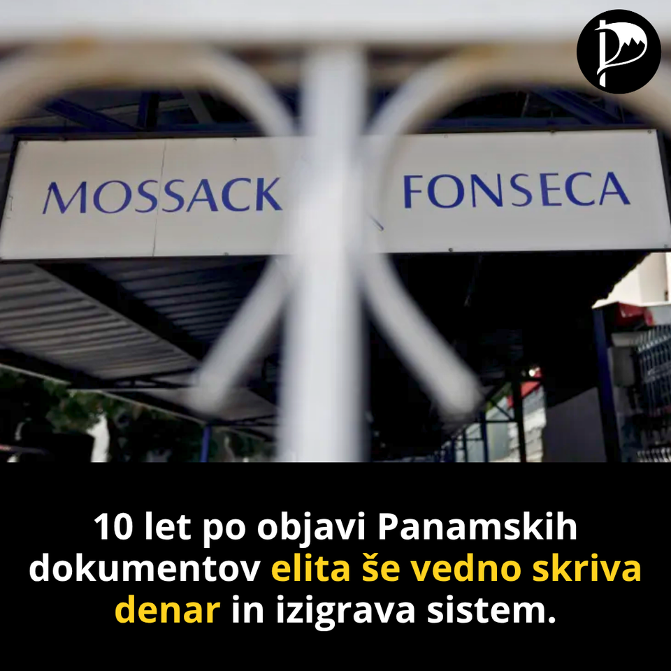 Mineva 10 let od objave Panamskih dokumentov